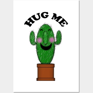 Hug Me Cactus Posters and Art